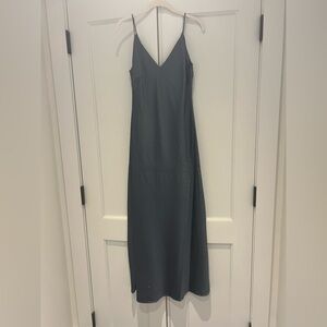 Classic Black Slip Dress with Spaghetti Straps